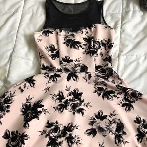 light pink dress